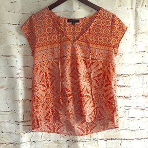 Sanctuary Lightweight Paisley Printed Blouse